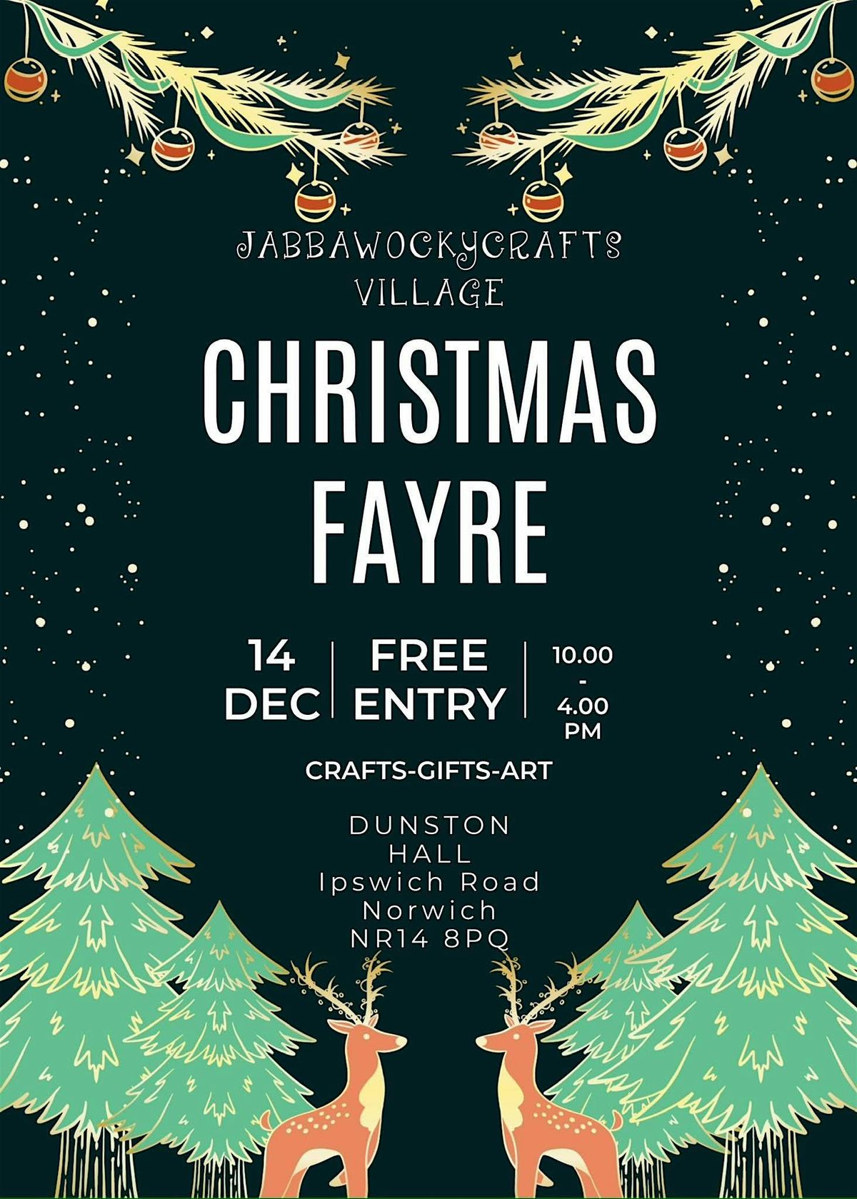 Dunston Hall  Christmas Fayre
