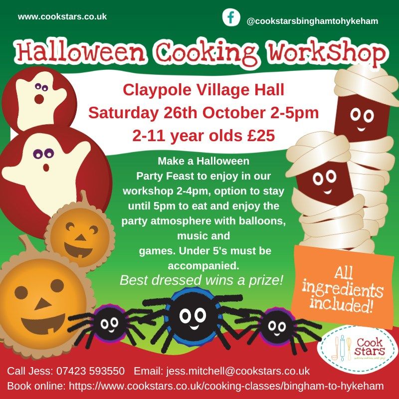 Halloween Cooking Workshop