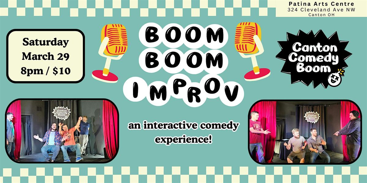 Canton Comedy Boom Presents: Boom Boom Improv Night!