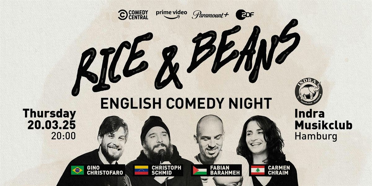 Rice & Beans - English Standup Comedy Night in Hamburg