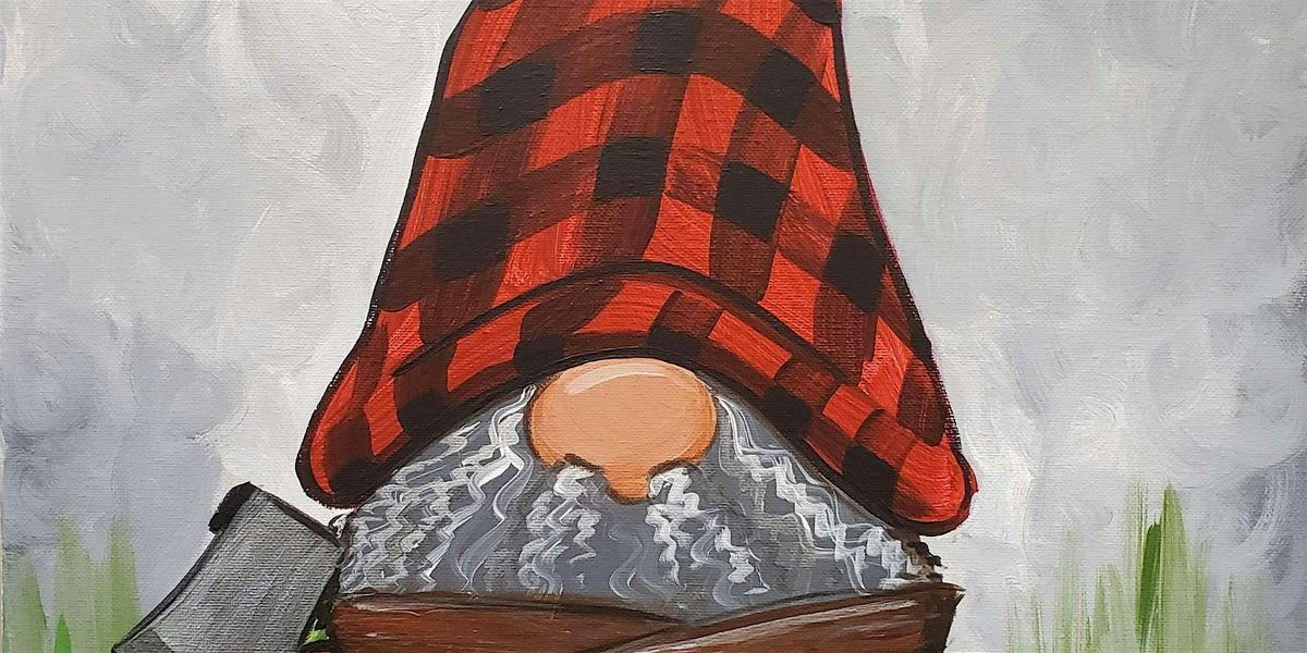 Lumberjack Gnome - Paint and Sip by Classpop!\u2122