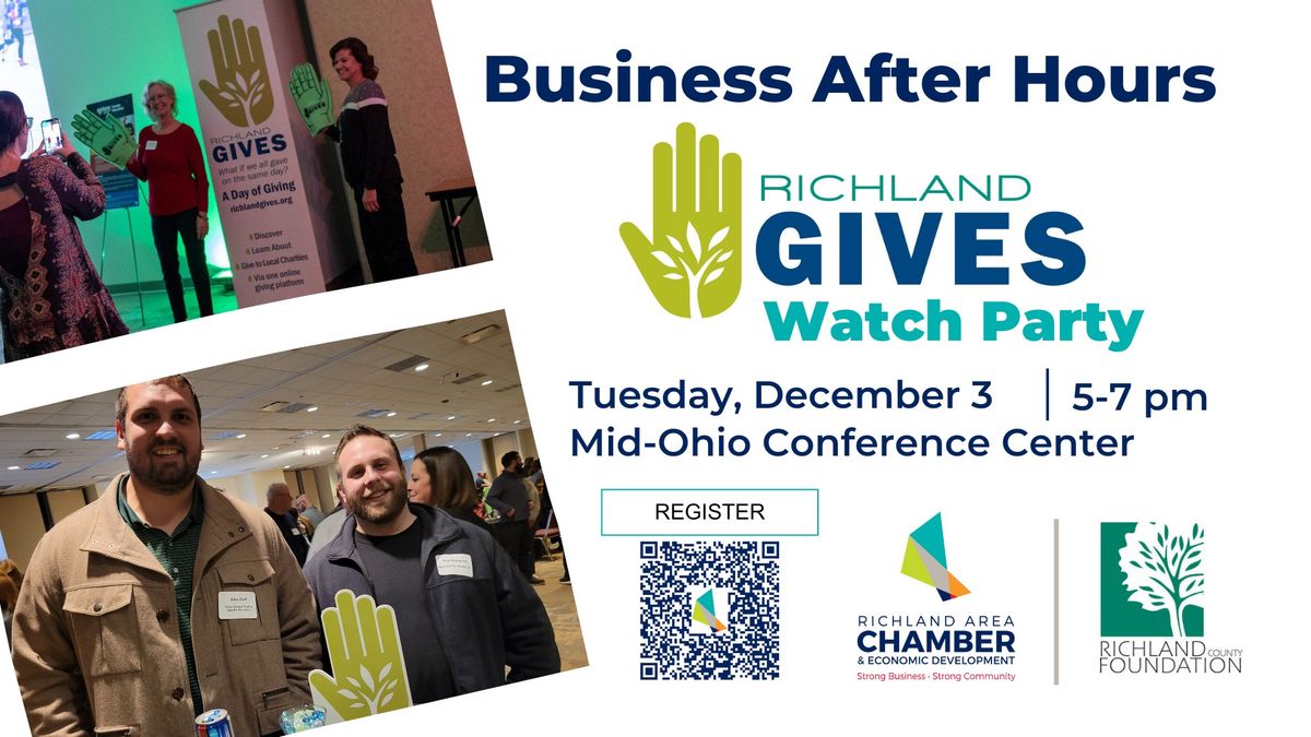 Business After Hours - Richland Gives Watch Party