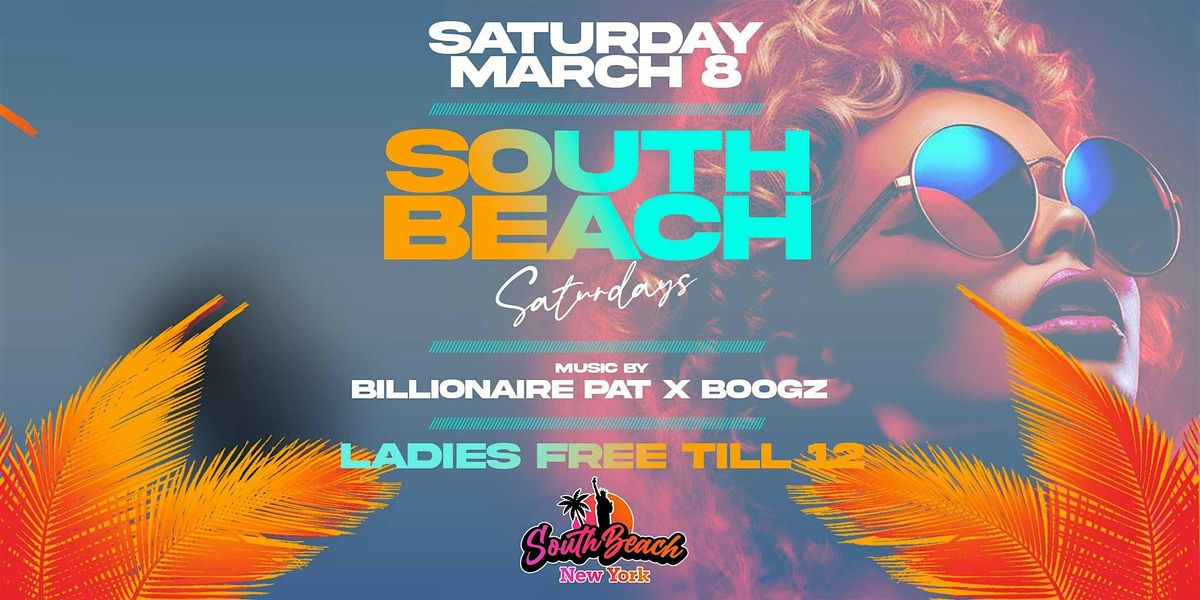 Saturday May 31st 2025 : Southbeach Saturdays at Southbeach Astoria