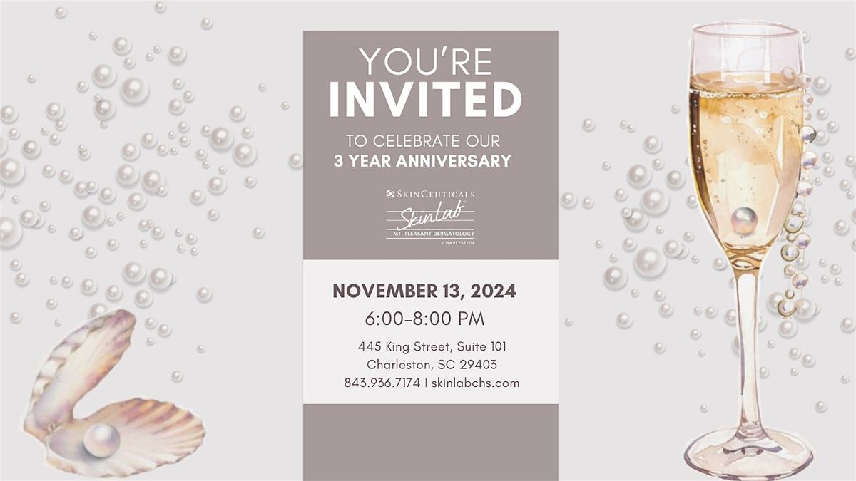 SkinLab Charleston Is Turning Three!