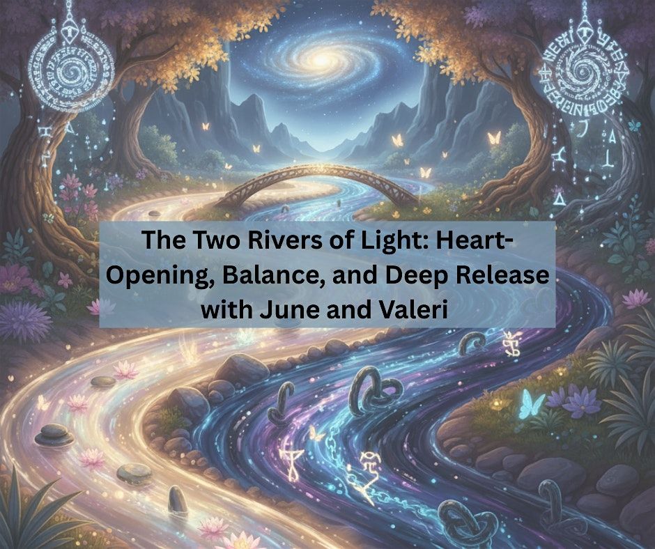 The Two Rivers of Light: Heart-Opening, Balance, and Deep Release with June