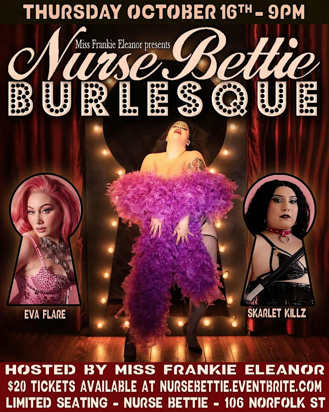 Nurse Bettie Burlesque Show