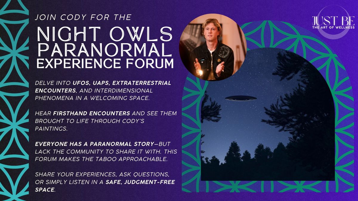 Night Owls Paranormal Experience Forum 