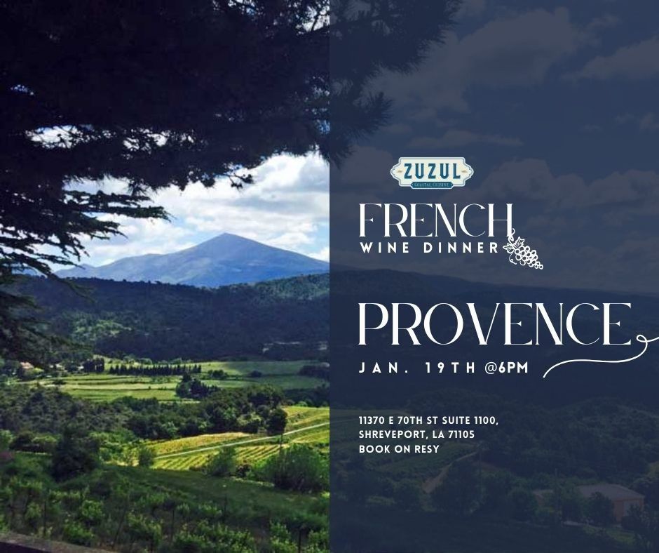 French Coastal Wine Dinner Series III - Provence