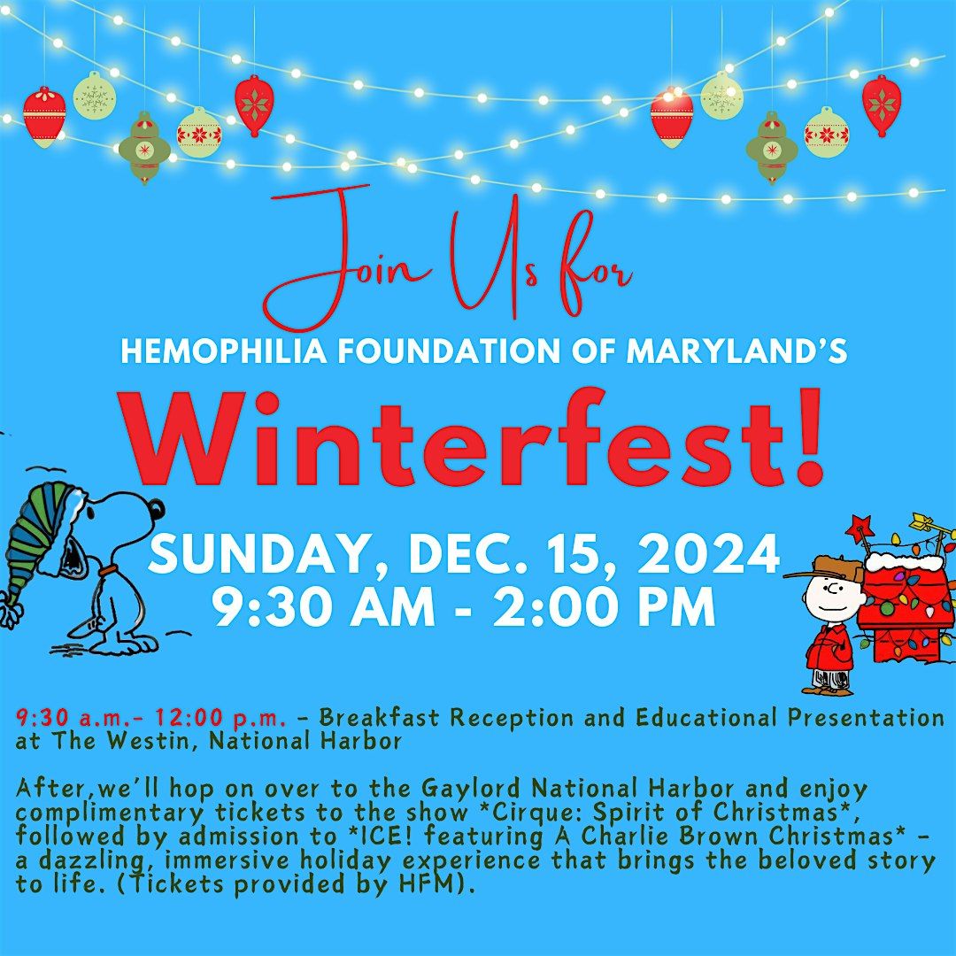 Hemophilia Foundation of Maryland Winterfest