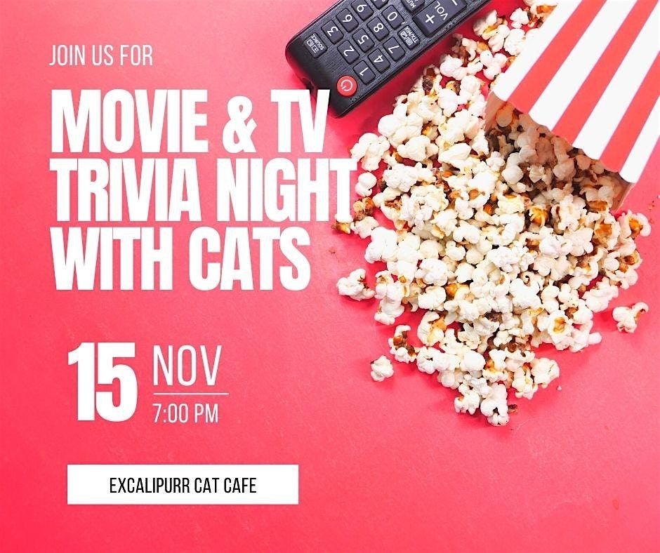 Movie and TV Trivia Night with Cats