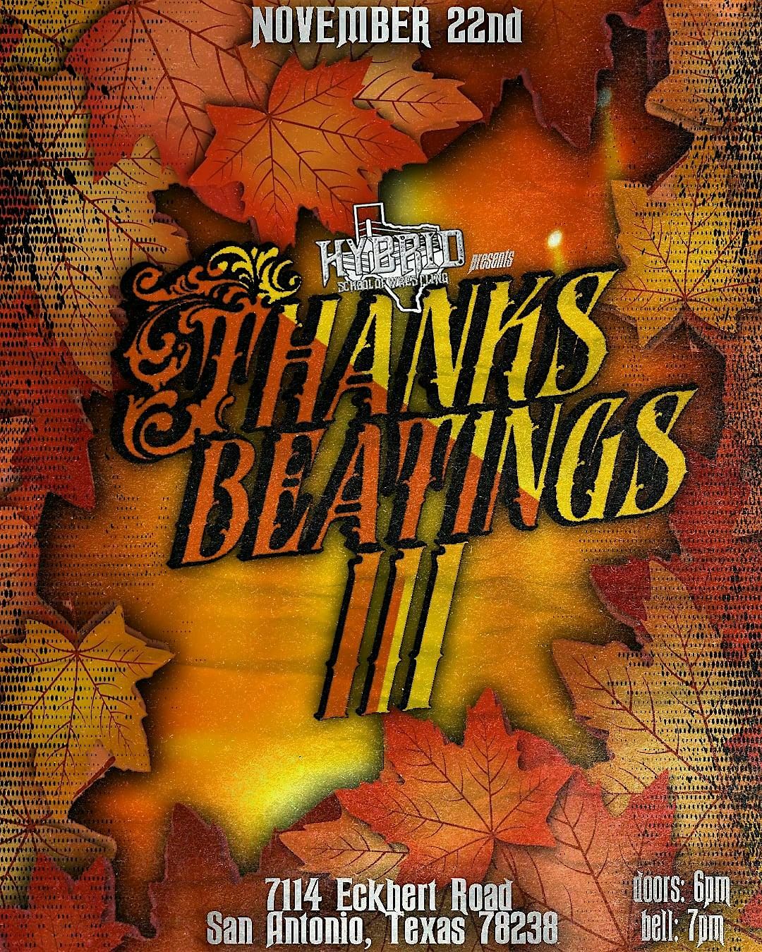 Hybrid Experience presents Thanksbeatings III
