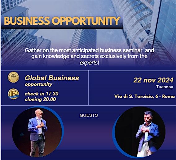 Global Business Opportunity