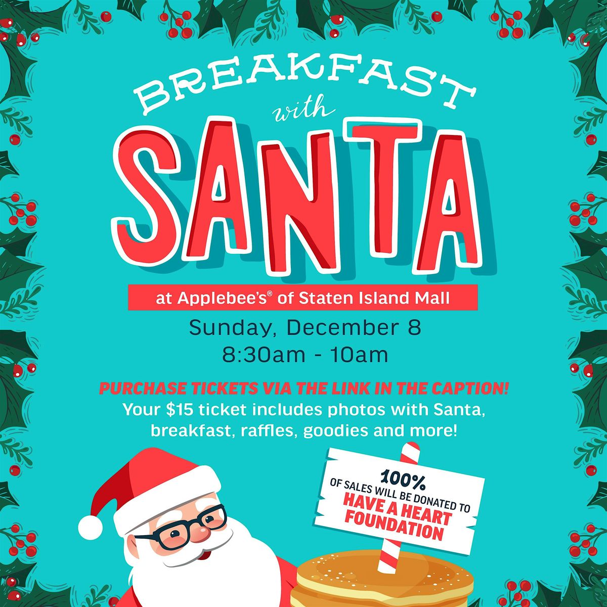 Breakfast with Santa @ Applebee's!