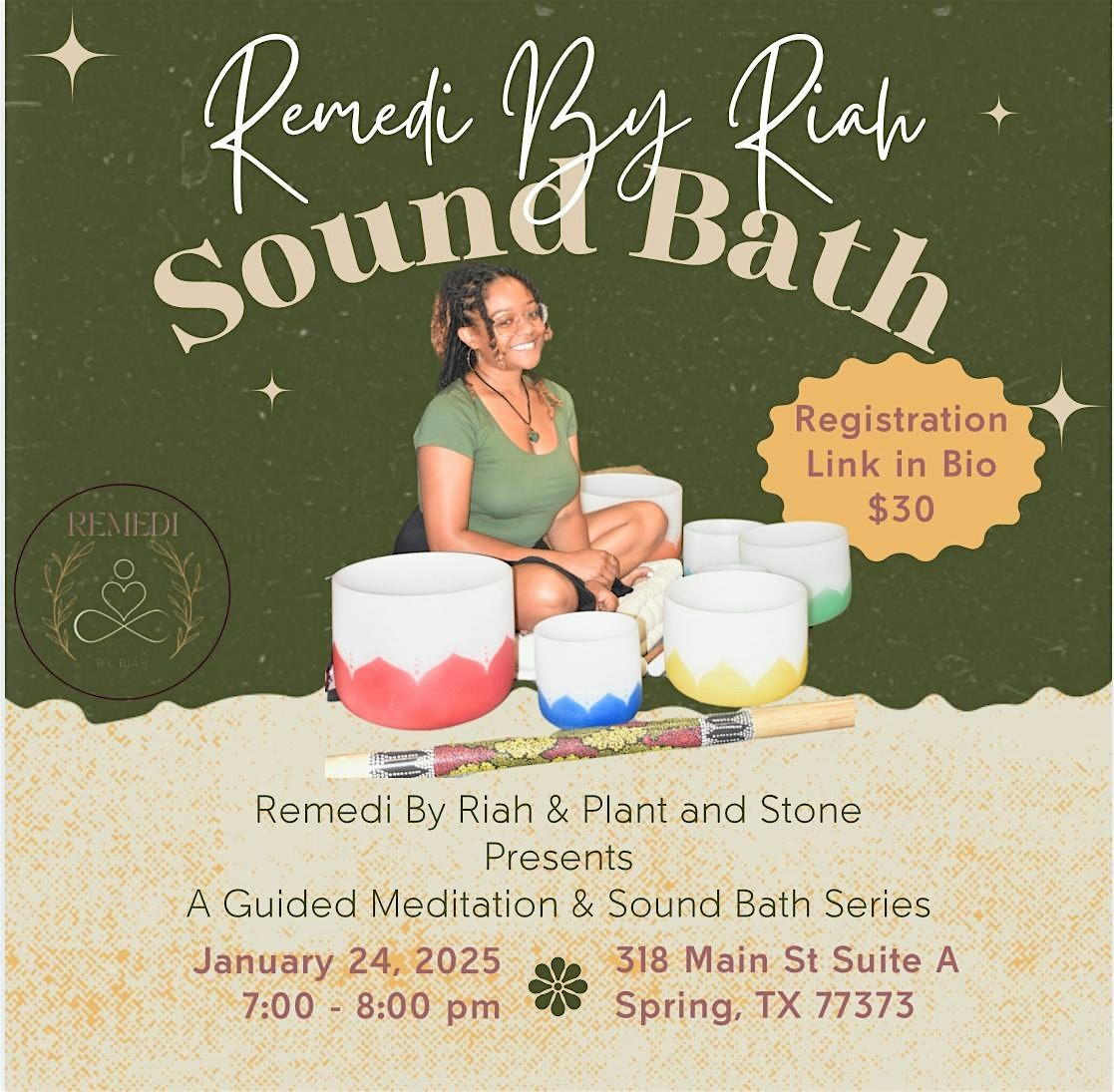 Sound Bath w\/ Remedi by Riah