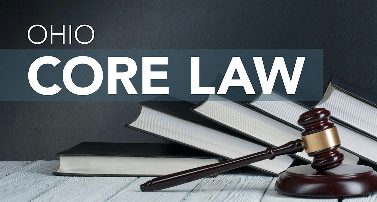 Continuing Education Course for Realtors: Ohio Core Law