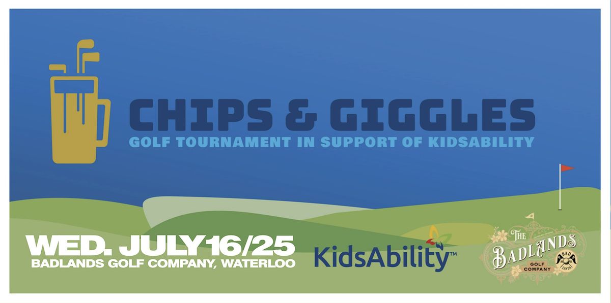 3rd Annual Chips and Giggles Golf Event in support of KidsAbility