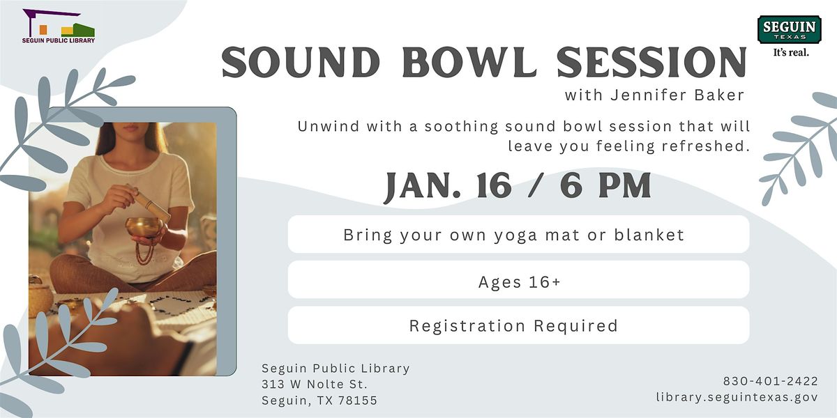 Sound Bowl Session