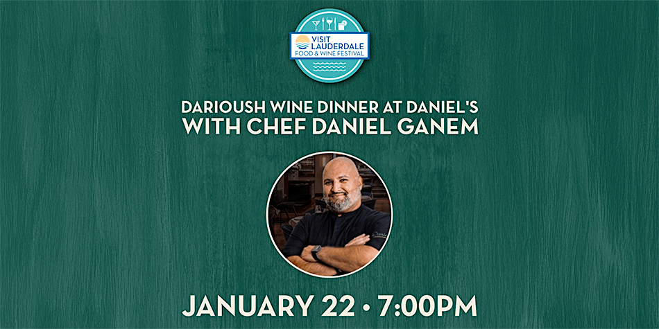 Darioush Wine Dinner at Daniel's with Chef Daniel Ganem