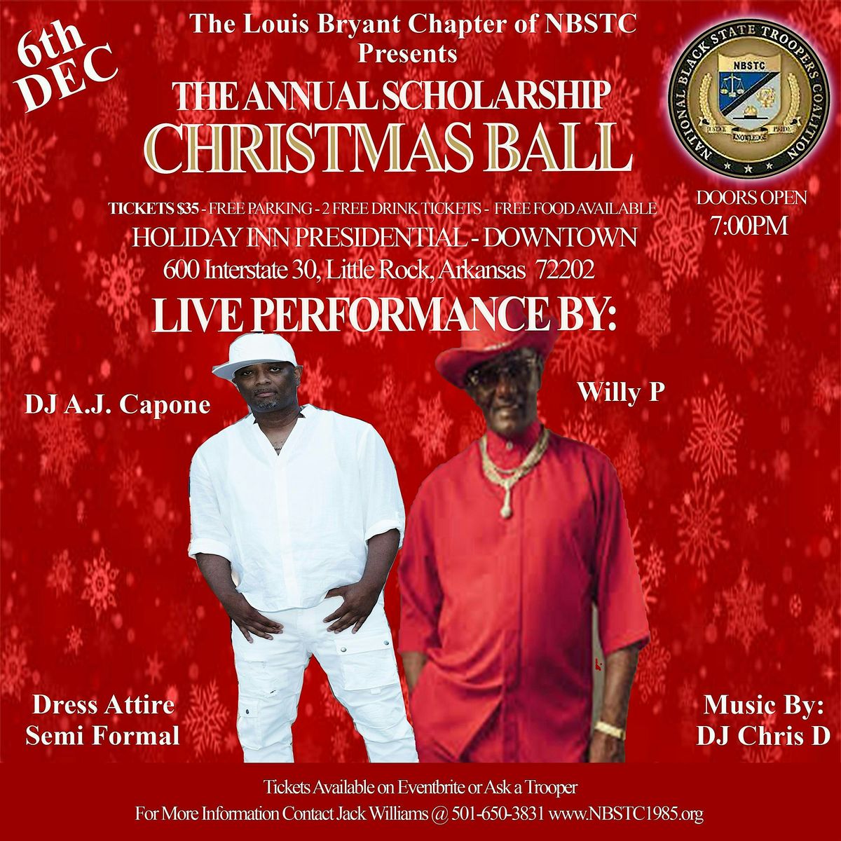 National Black State Troopers Coalition (Arkansas) Christmas Ball