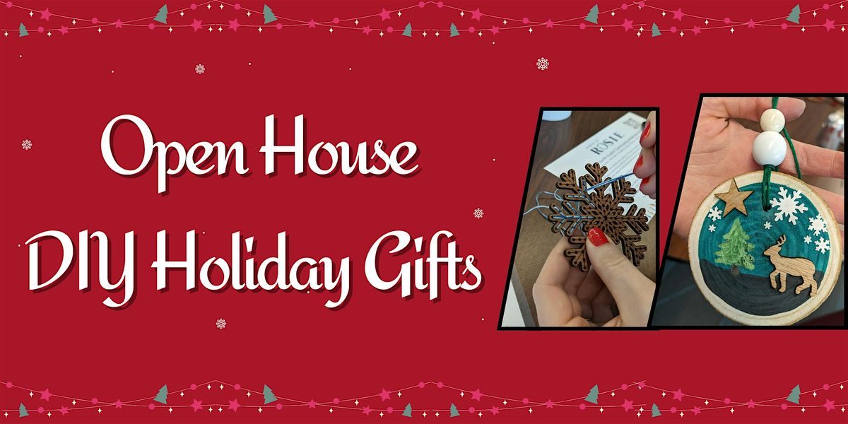 Crafty Open House | Personalized Holiday Gifts & Ornaments