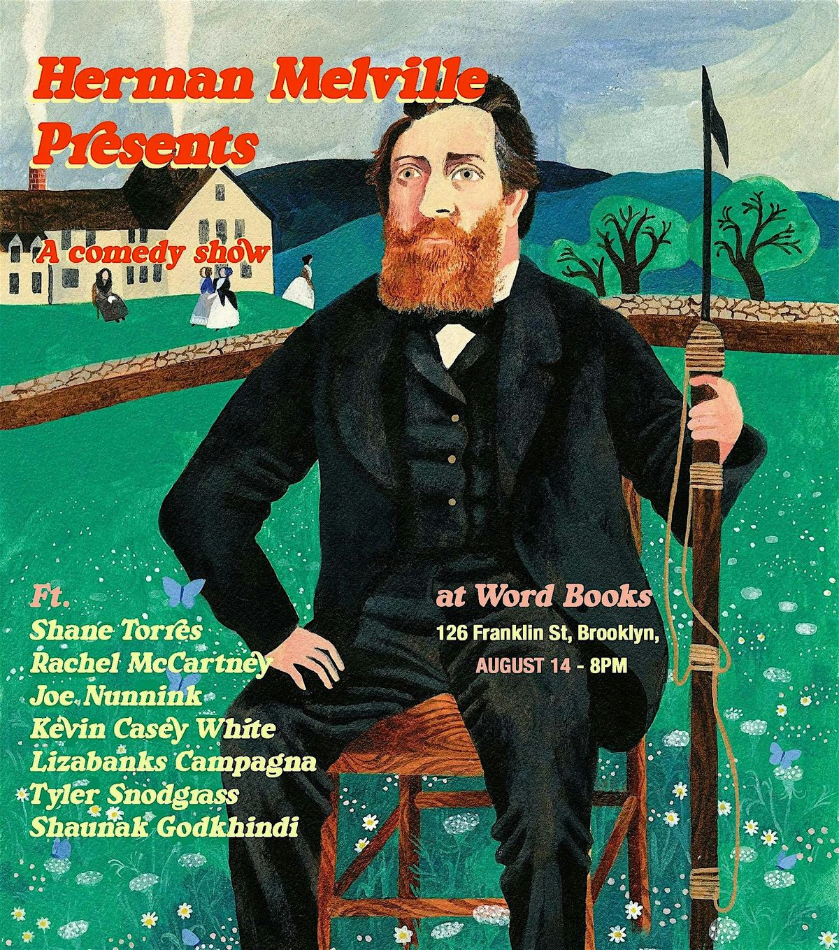 Herman Melville Presents: A Comedy Show