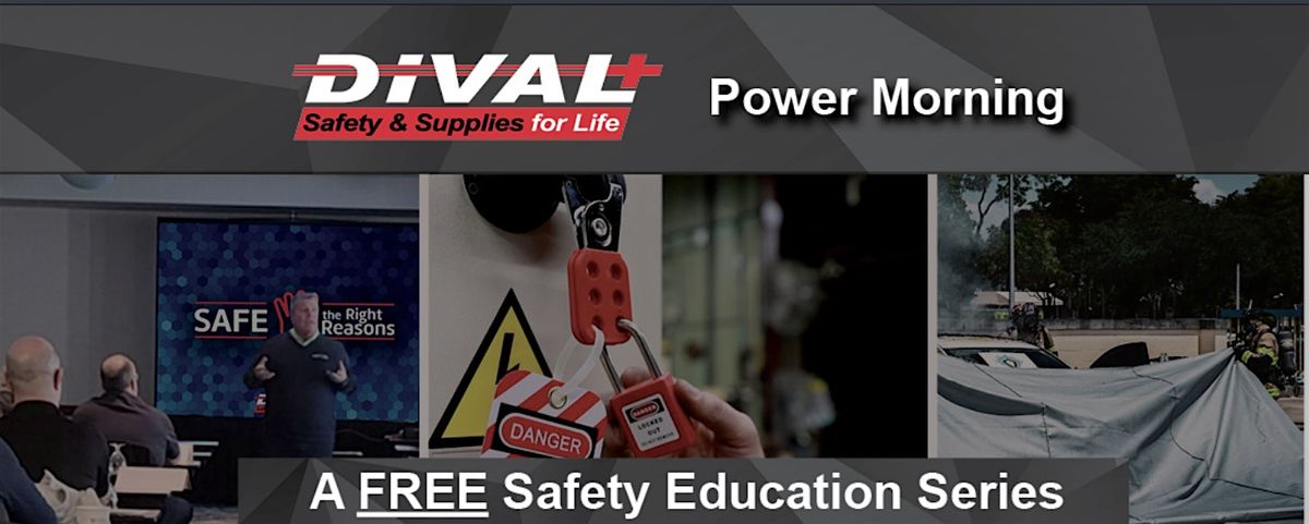 DiVal Power Morning NC: Safe 4 - Lithium-Ion Battery - Lockout Tagout