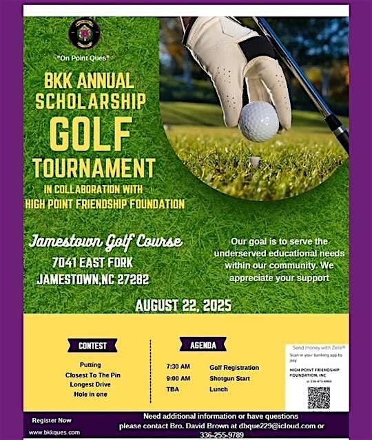 Golf Tournament Beta Kappa Kappa Chapter of Omega Psi Phi Fraternity, Inc.