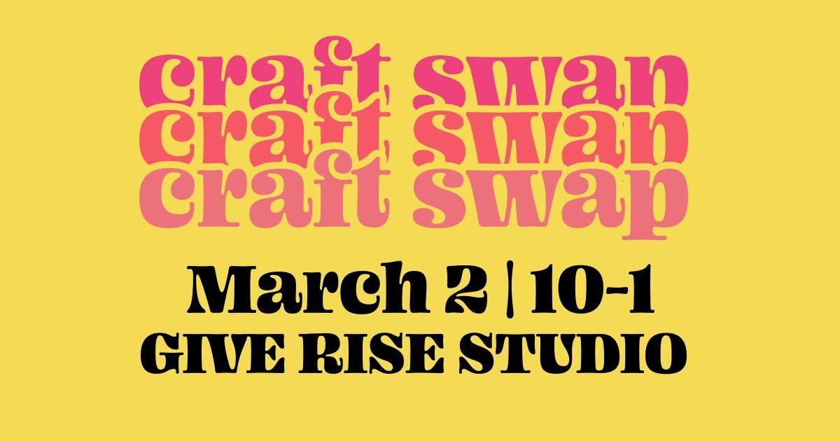 Free Craft Supply Swap Downtown  Frederick