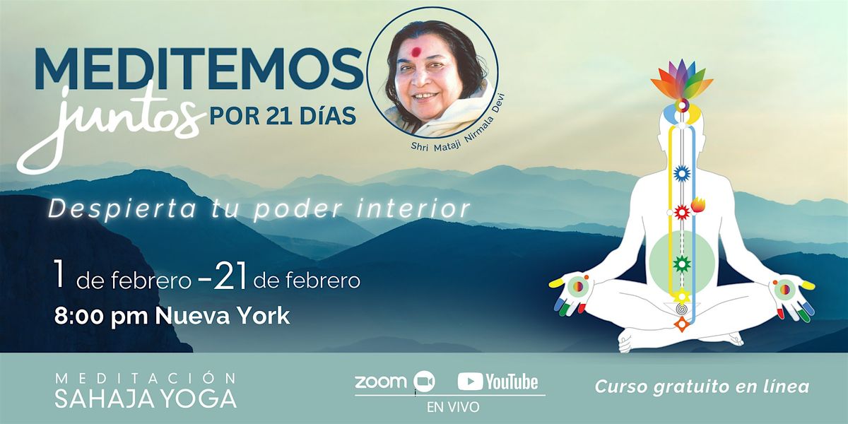 Madison: Curso de Meditaci\u00f3n Gratis, En L\u00ednea 21 D\u00cdAS. Sahaja Yoga