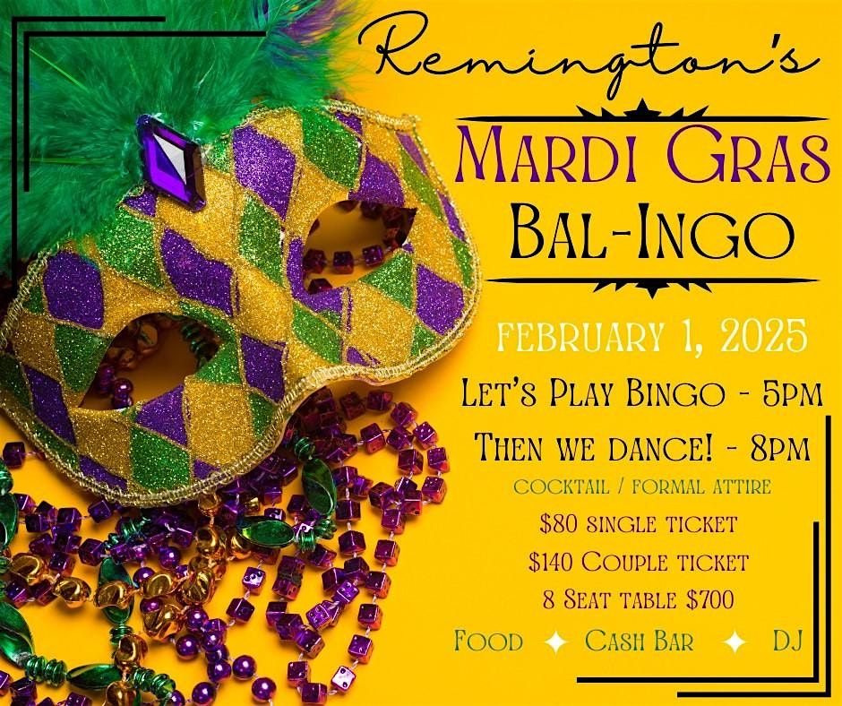 Mardi Gras  Bingo and Ball