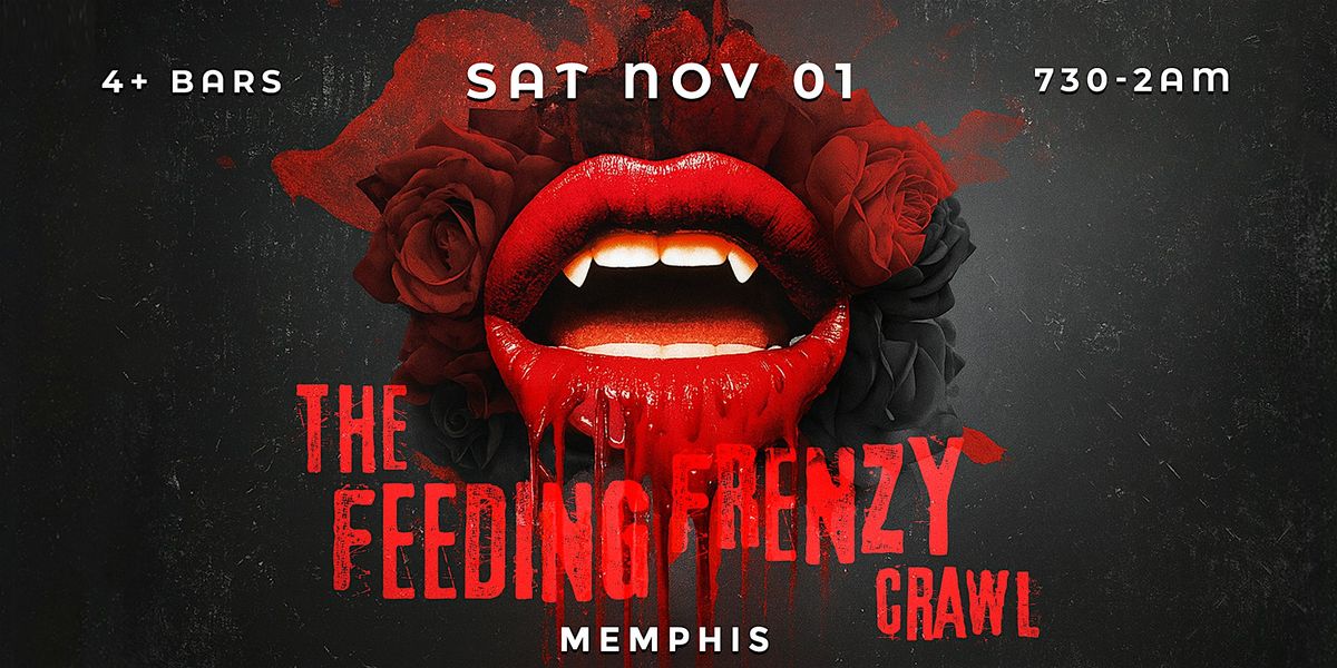 Feeding Frenzy Halloween Bar Crawl Memphis 2025