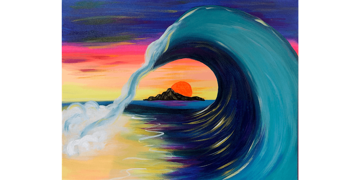 North Shore at Sunset - Paint and Sip in San Francisco | Classpop!\u2122