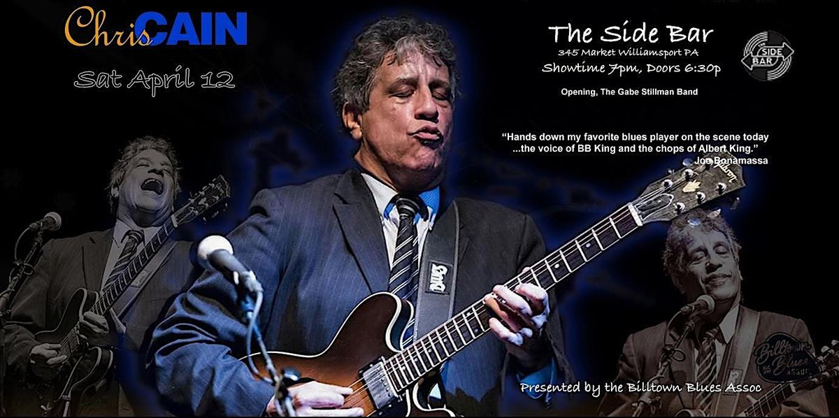 Billtown Blues presents Chris Cain