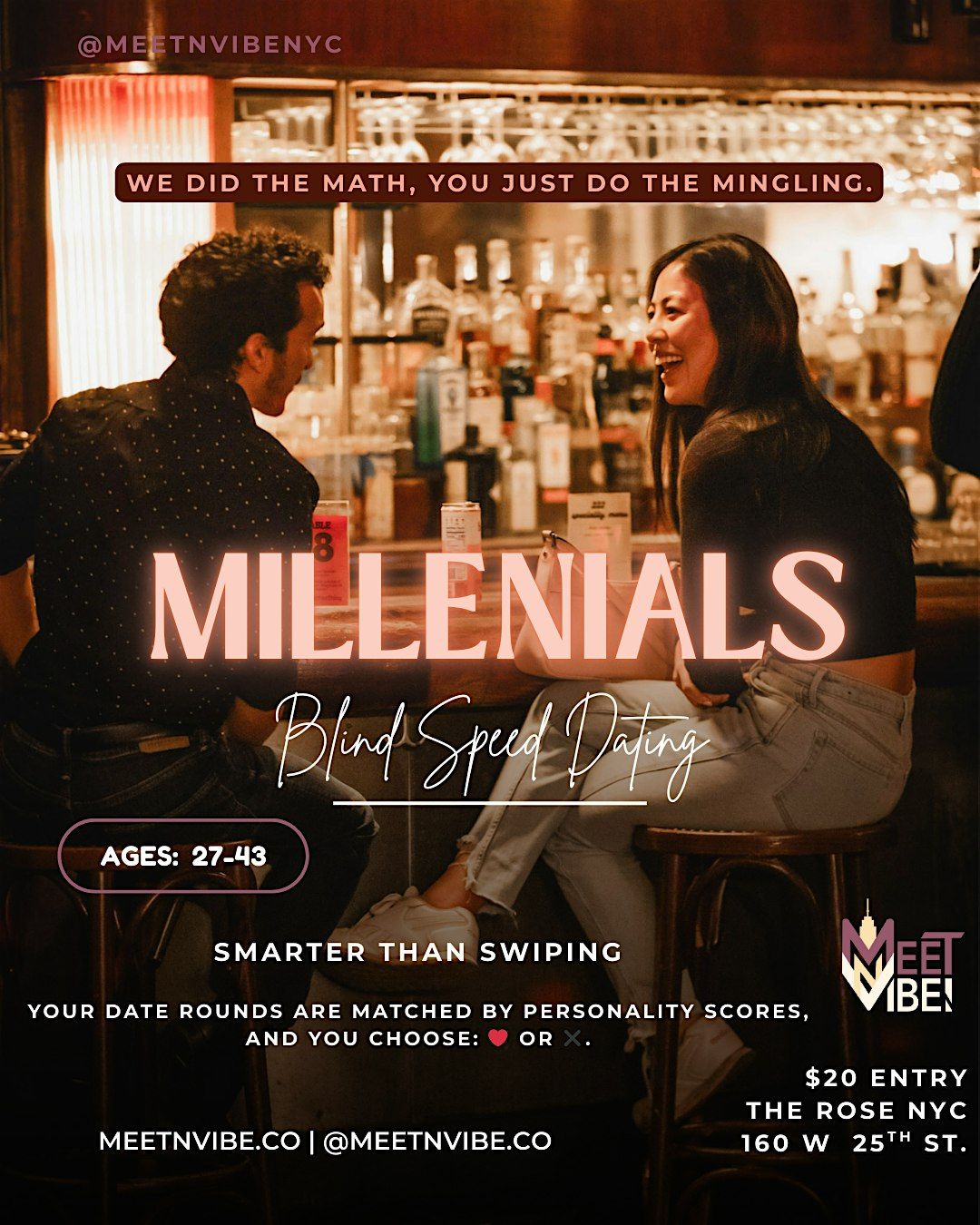 Millenials Speed Dating (27-43)