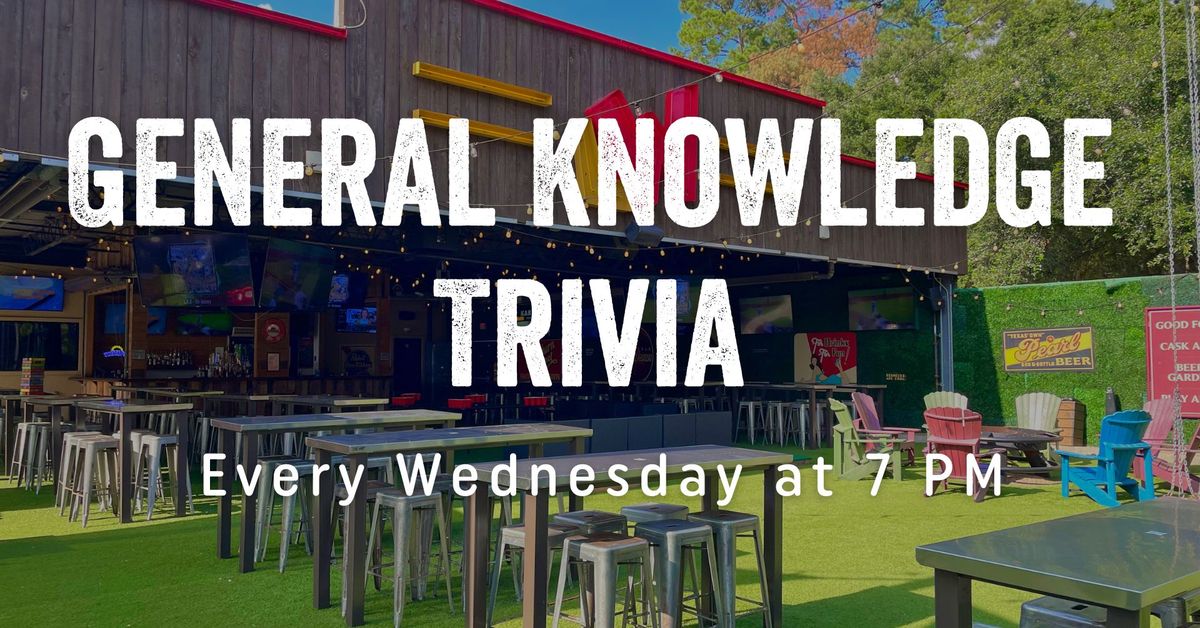 Weekly General Knowledge Trivia