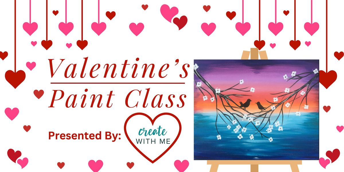 Valentine's Paint Class