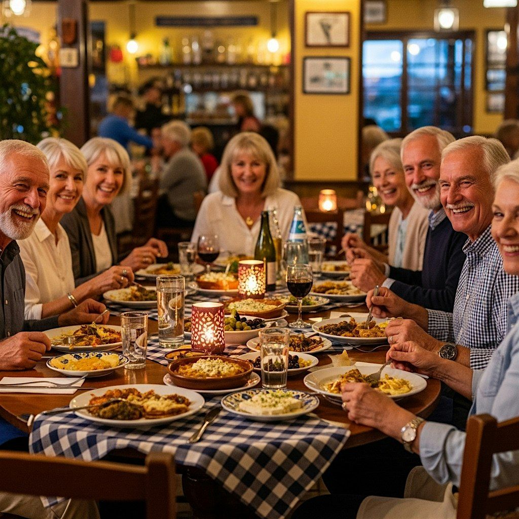 International Dining: Greek at The Wellings