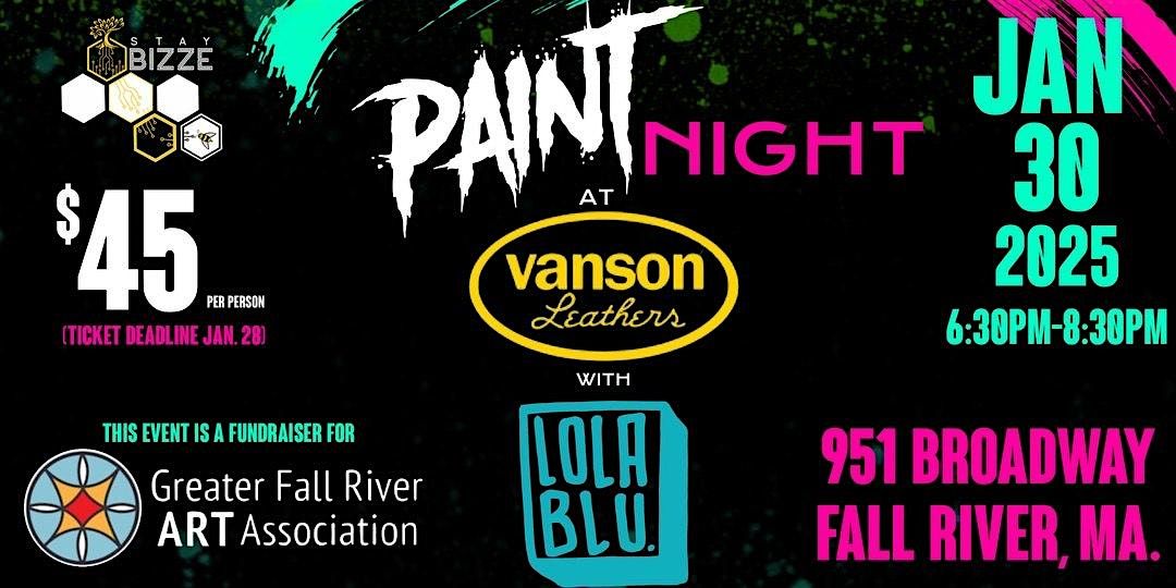 Paint Night at Vanson