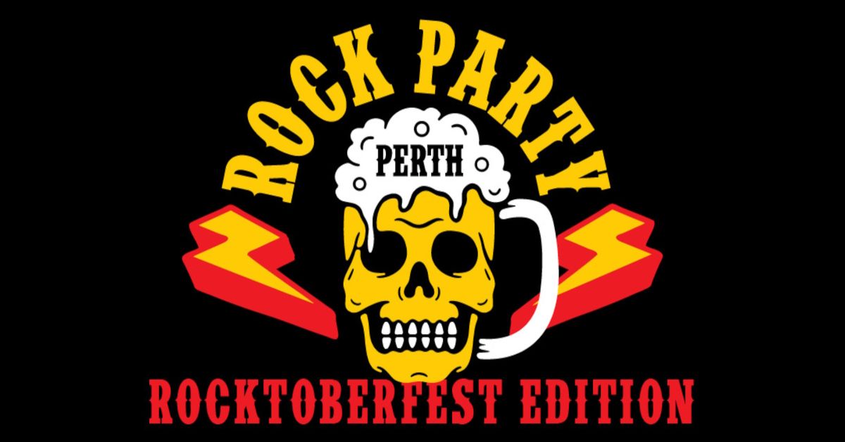 ROCK PARTY PERTH "ROCKTOBERFEST" | Amplifier Bar, Perth WA