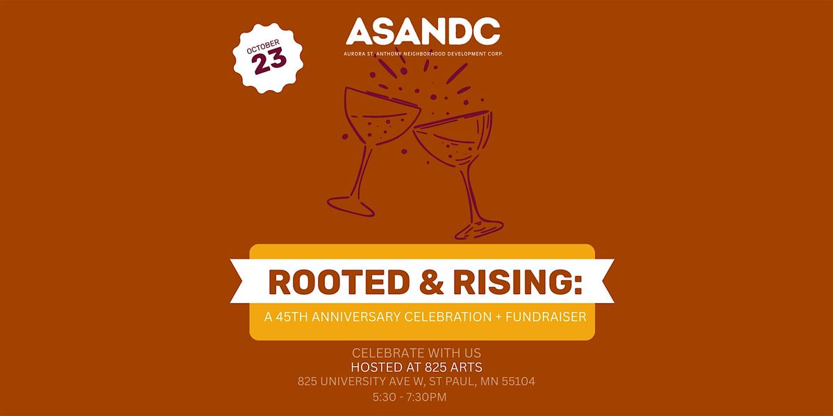 Rooted & Rising: A 45 Year Celebration + Fundraiser