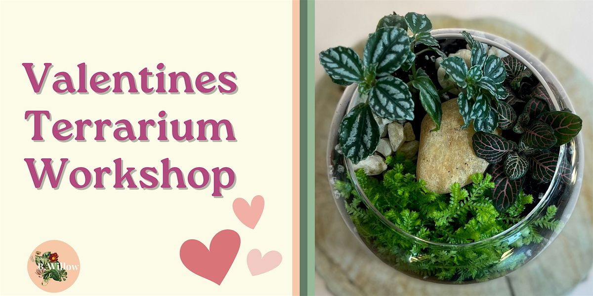 Valentine's Wine & Terrarium Workshop