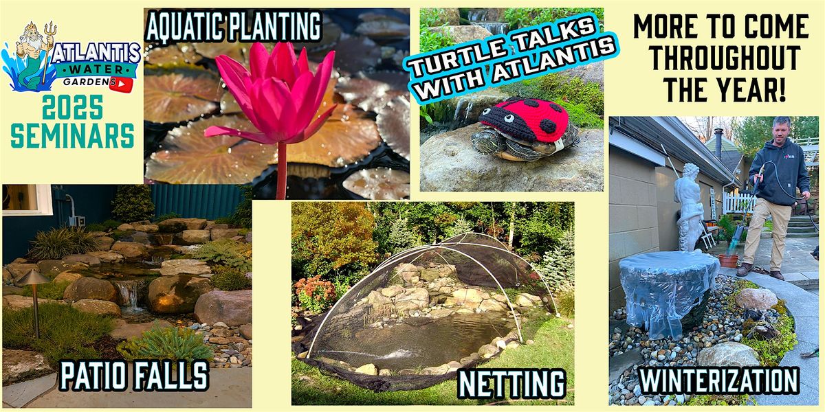 Aquatic Plant & Water Lily Seminar: Care & Beauty Unveiled