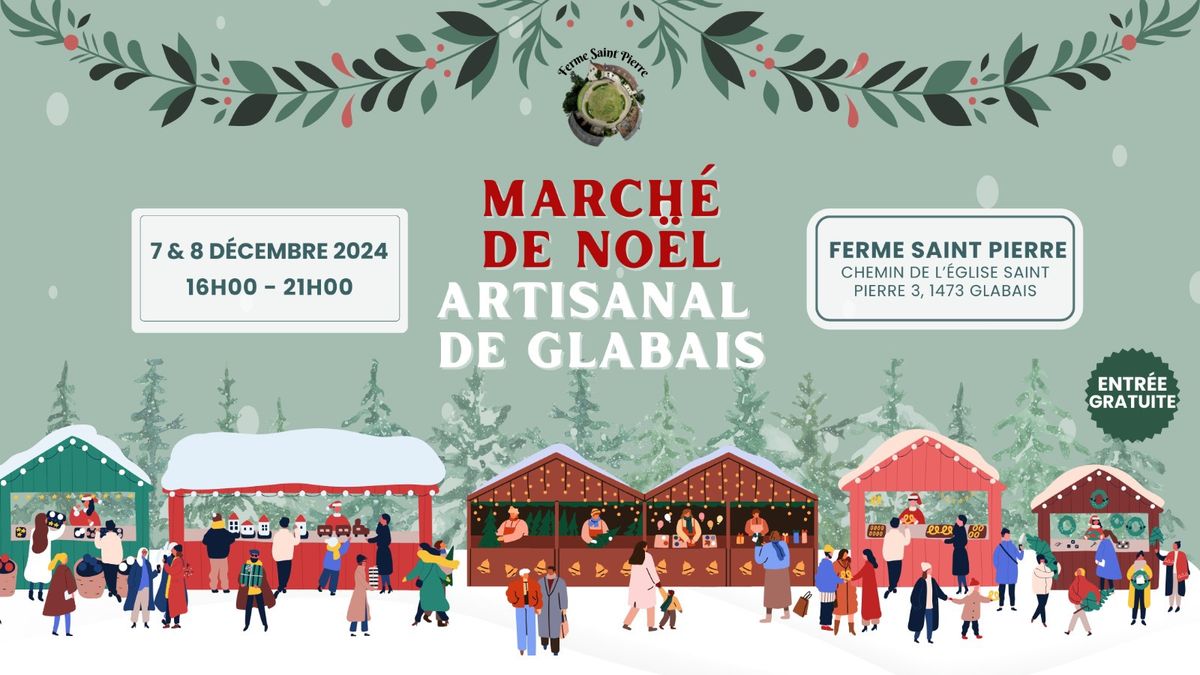 March\u00e9 de No\u00ebl Artisanal de Glabais 2024