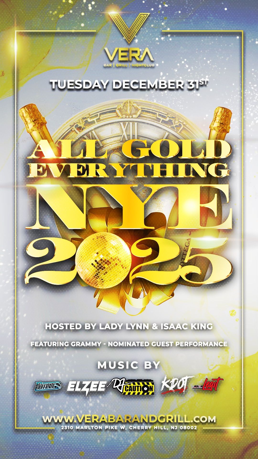 ALL GOLD EVERYTHING: NYE 2025 