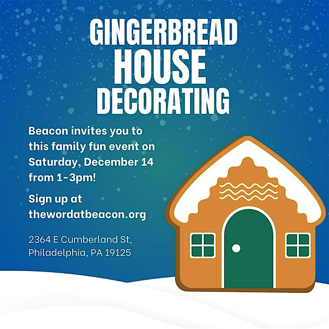 Gingerbread House Decorating