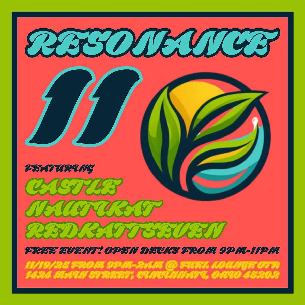 Resonance 11 featuring Castle, Nautikat and redkattseven