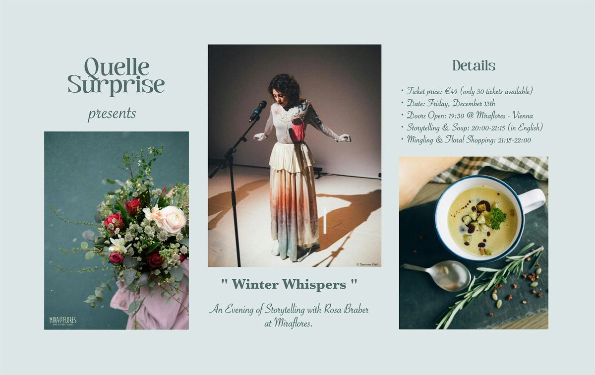 "Winter Whispers: An Evening of Storytelling"