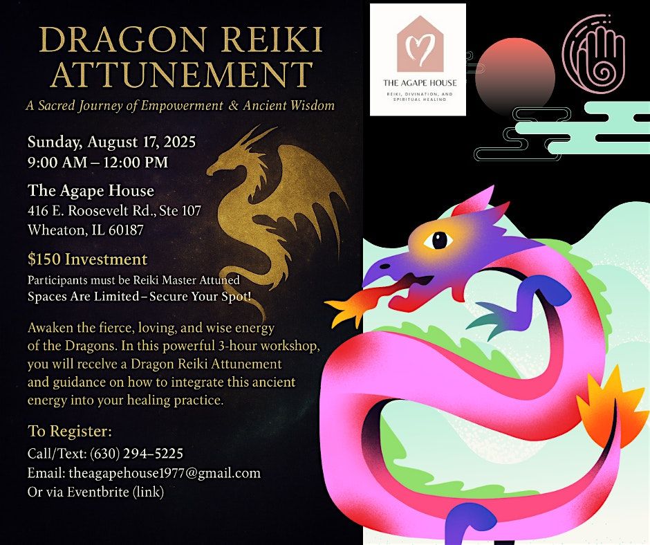 Dragon Reiki Attunement: A Sacred Journey of Empowerment & Ancient Wisdom