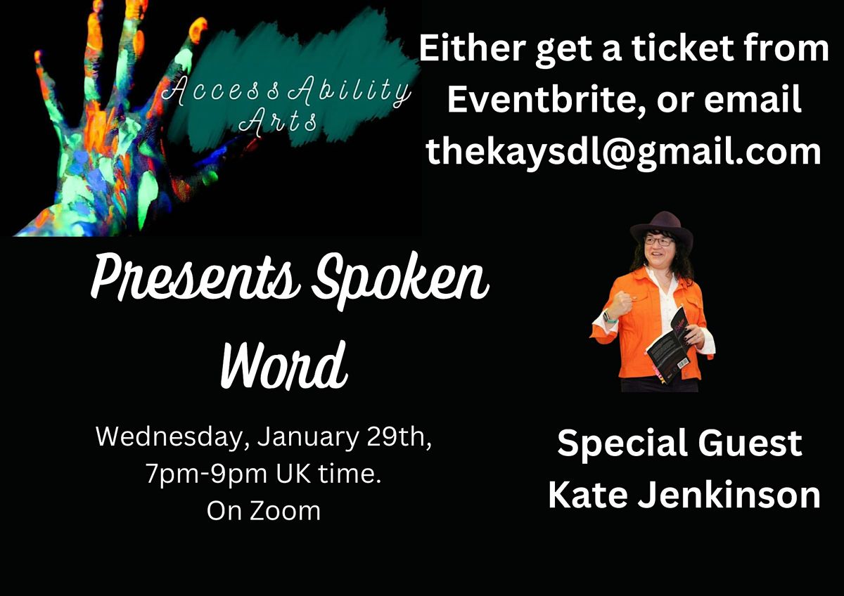 AccessAbility Arts Presents Spoken Word (January 2025)