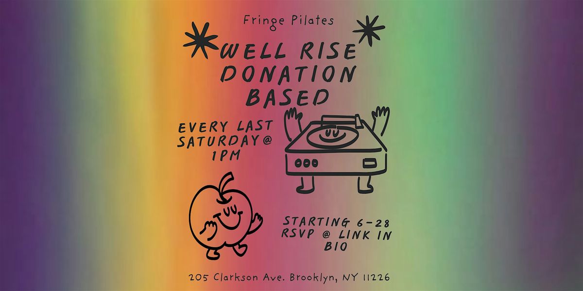 Well Rise: Donation Based Mat Pilates Class